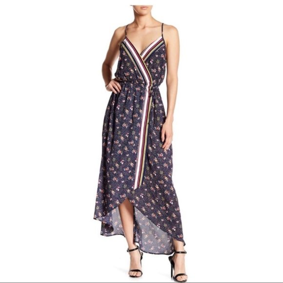 Spirit of Grace Faux Wrap Maxi Dress - Picture 2 of 8